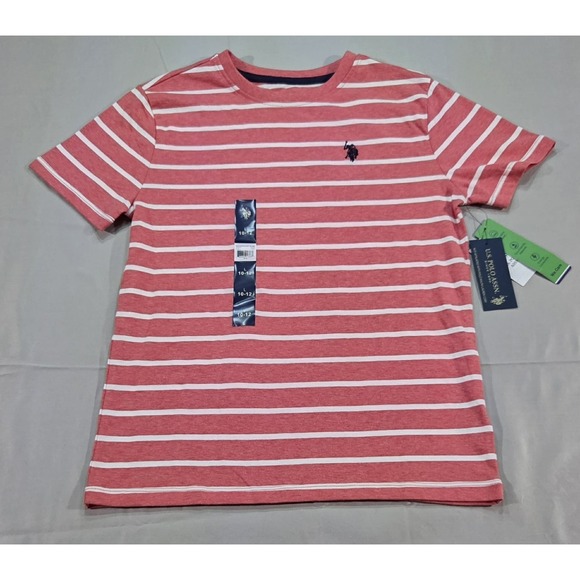 US Polo Assn. Other - U.S. Polo Assn. Boys Crew Neck Short Sleeve T-Shirt NEW SIZE 10/12 LARGE